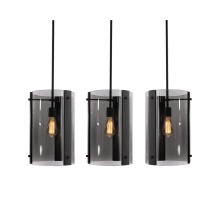 AFX Lighting, Inc. DNAP10MBBKLNR3 - Dana 3 Light Linear Pendant, 60W, BK