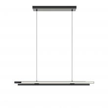 AFX Lighting, Inc. IDRP0344LAJUDBK - Indra 44'' Linear Pendant Led 40W 120-277V BK