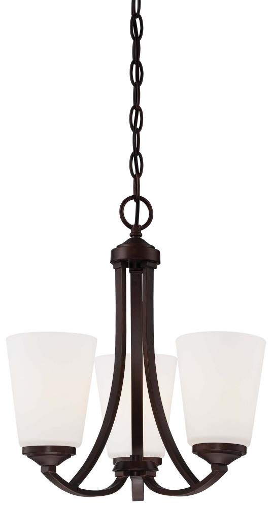 OVERLAND PARK - 3 LIGHT MINI CHANDELIER