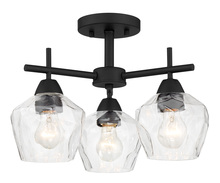 Minka-Lavery 2172-66A - CAMRIN - 3 LIGHT SEMI FLUSH / CHANDELIER