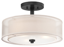Minka-Lavery 4107-66 - PARSONS STUDIO - 3 LIGHT SEMI FLUSH
