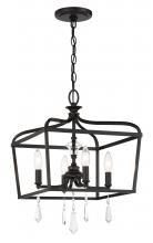 Minka-Lavery 4447-66A - LAUREL ESTATE - 4 LIGHT FOYER/SEMI FLUSH