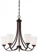 Minka-Lavery 4965-284 - OVERLAND PARK - 5 LIGHT CHANDELIER
