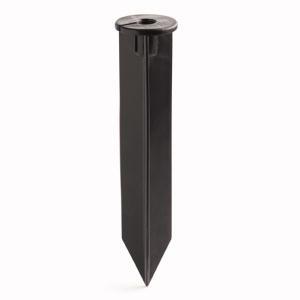 12V In-Ground Polymeric Support Stake 14" Black