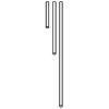 Kichler 2999NI - 12" Stem Brushed Nickel