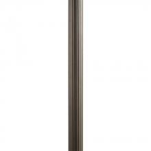 Kichler 9595OZ - 3" x 84" Direct Burial Fluted Post Olde Bronze