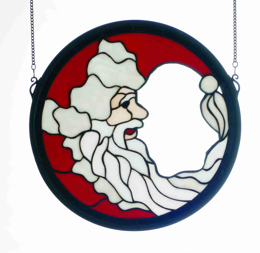 15" Wide X 15" High Santa Claus Window