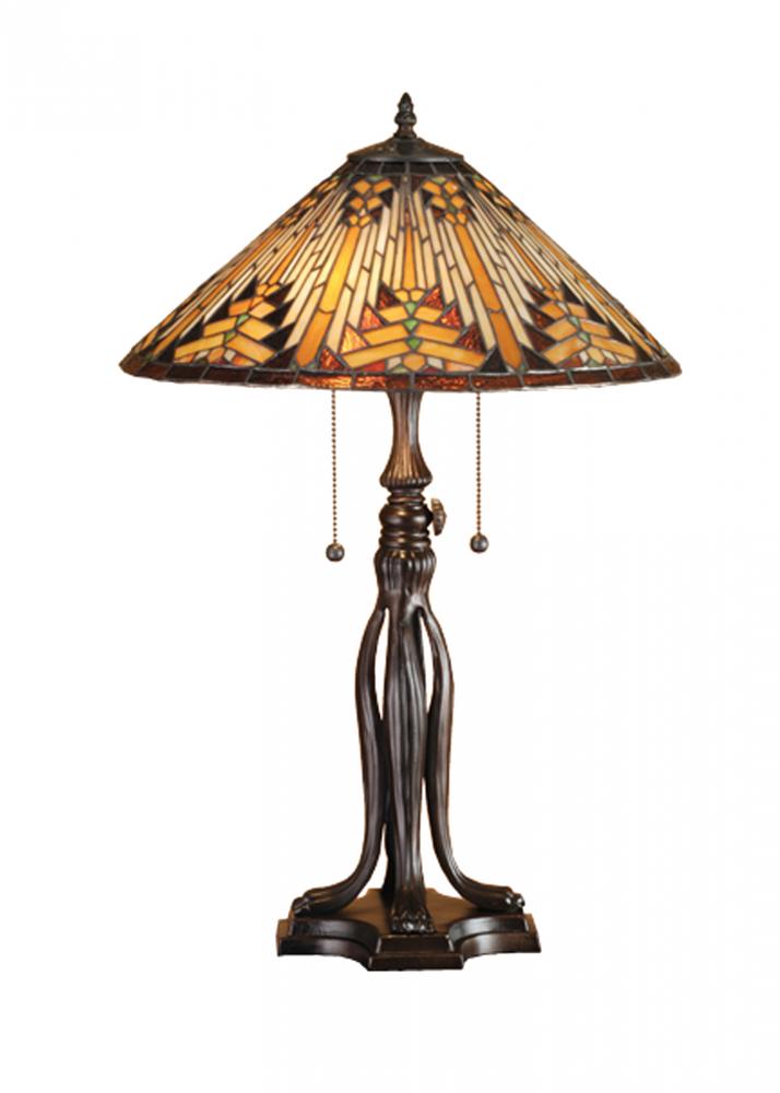 25.5"H NUEVO Mission Table Lamp