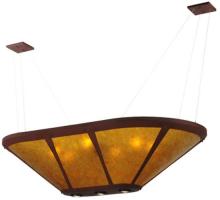 Meyda Blue 123602 - 50" Long Sutter Oblong Inverted Pendant