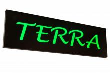 Meyda Blue 152280 - 70"W Personalized Terra LED Sign