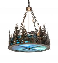 Meyda Blue 232747 - 26" Wide Loon Inverted Pendant