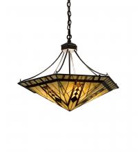 Meyda Blue 253867 - 27" Wide Sonoma Inverted Pendant