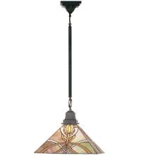 Meyda Blue 49147 - 13"Sq Glasgow Bungalow Pendant.609