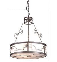 Meyda Blue 70647 - 25" Wide Revival Deco Inverted Pendant