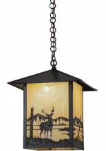 Meyda Blue 96327 - 16"Sq Seneca Deer Creek Pendant