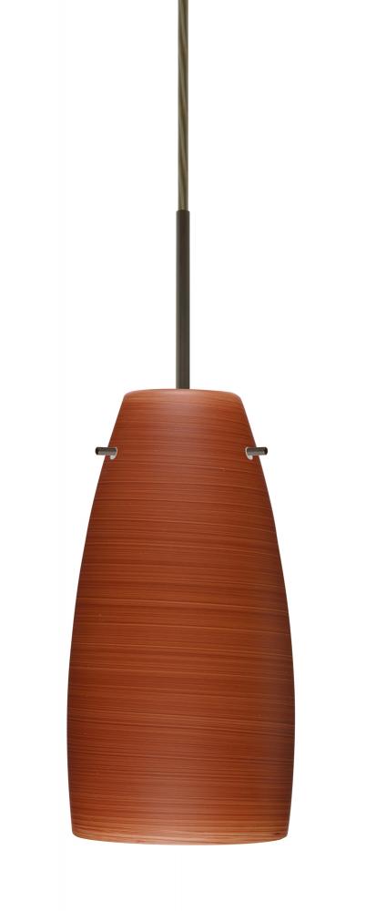 Besa Tao 10 LED Pendant Cherry Bronze 1x9W LED