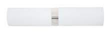 Besa Lighting 2WM-272407-LED-SN - Besa Wall Darci Satin Nickel Opal Matte 2x5W LED