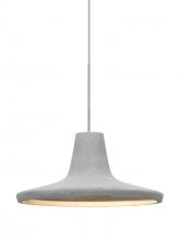 Besa Lighting RXP-MODUSNA-LED-SN - Besa Modus Cord Pendant, Natural, Satin Nickel Finish, 1x9W LED