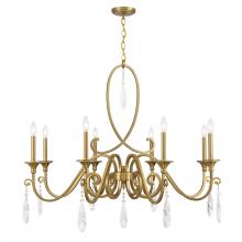 Savoy House 1-2702-8-322 - Fairchild 8-Light Chandelier in Warm Brass