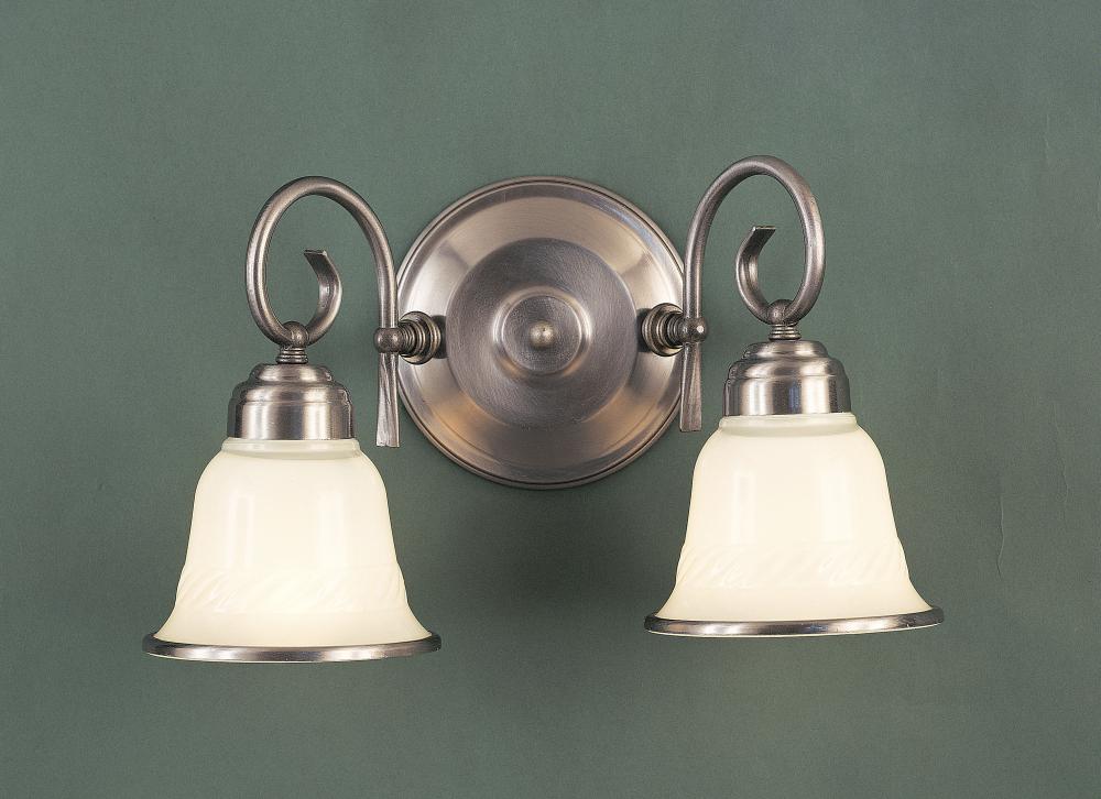 2-LIGHT BATH AND VANITY WALL SCONCE
