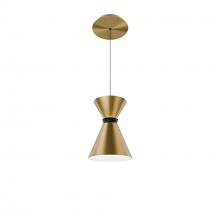 WAC US PD-57108-30-BK/AB - Pin Up Pendant Light