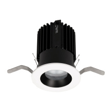 WAC US R2RD1T-WTWB-BKWT - Volta 2" Round Shallow Regressed Downlight Trim
