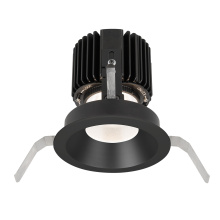 WAC US R4RD1T-WTWA-BK - Volta 4.5" Round Shallow Regressed Trim with LED Light Engine