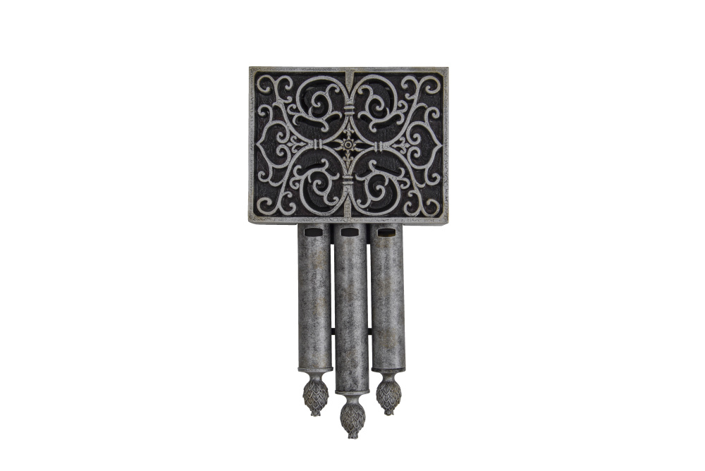 Carved Scroll Westminster w/ 3 Short Tubes