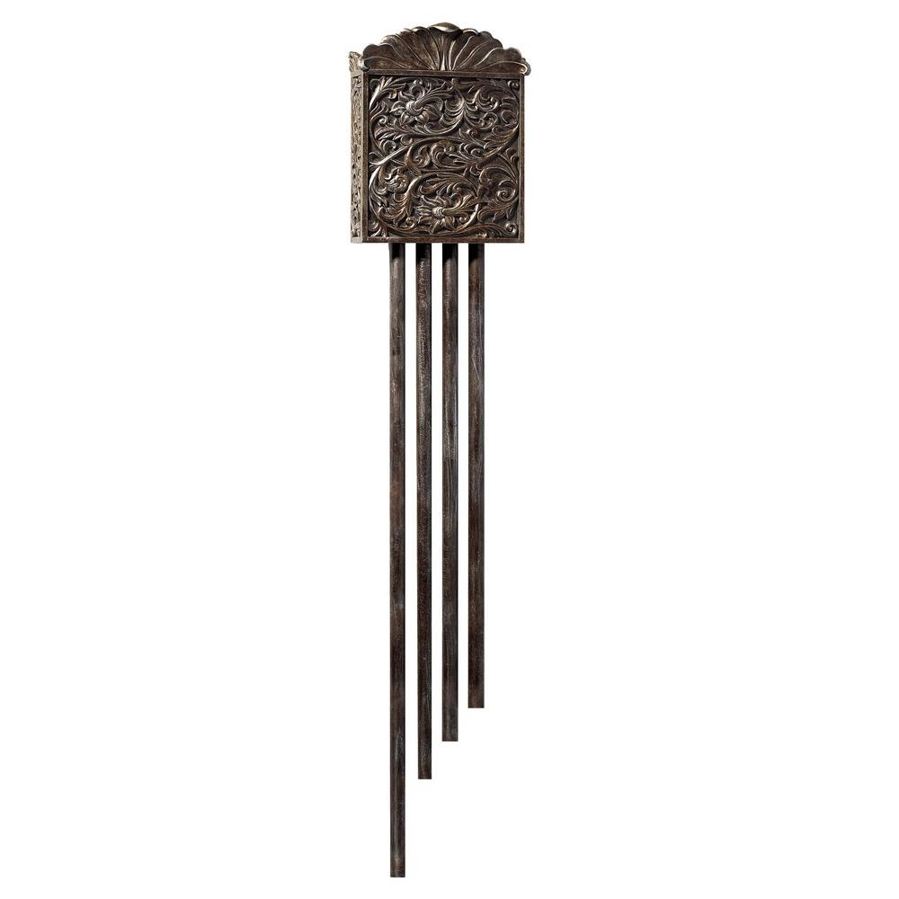 Carved Scroll Westminster w/ 4 Long Tubes