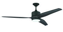 Craftmade FXL60DGT3 - Force XL 60" 3-Blade Indoor/Outdoor (Wet) Ceiling Fan in Dark Graphite w/ Greywood Blades