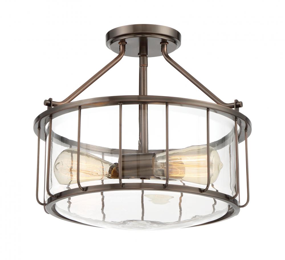 Anson 2 Light Semi-Flush