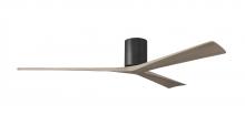 Matthews Fan Company IR3H-BK-GA-72 - Irene - 3H - Matte Black - Gray Ash Tone Blades - 72" Blades