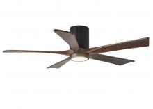 Matthews Fan Company IR5HLK-BK-WA-52 - Irene - 5HLK - Black - Walnut Tone Blades - 52" Blades