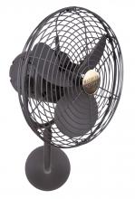 Matthews Fan Company MP-BZZT-MTL - Michelle Parede - Directional Wall Fan - Bronzette Finish