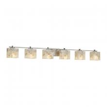 Justice Design Group ALR-8416-55-NCKL - Union 6-Light Bath Bar