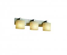 Justice Design Group CLD-8923-20-NCKL - Modular 3-Light Bath Bar