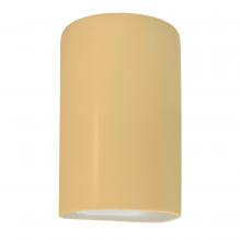 Justice Design Group CER-5265-MYLW - Large ADA Cylinder - Open Top & Bottom