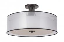 Mariana 272283 - Paige 4 Light Semi Flush - Bronze