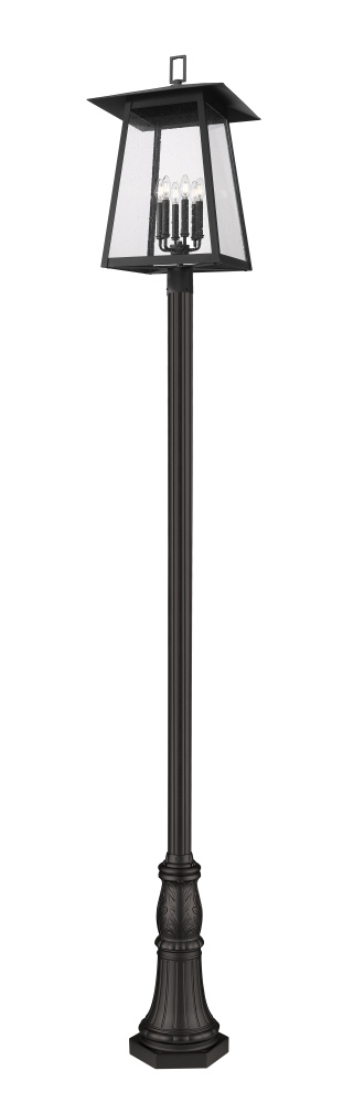 6 Light Outdoor Post Mounted Fixture