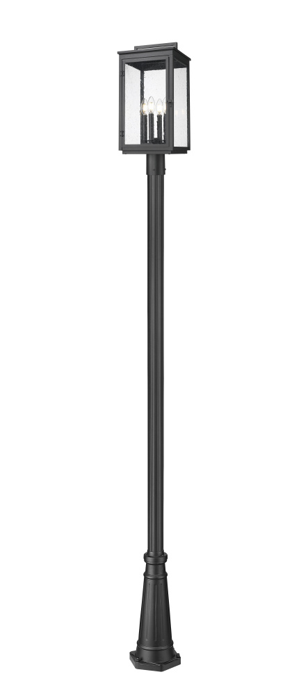 4 Light Outdoor Post Mounted Fixture