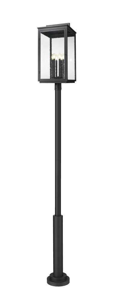 6 Light Outdoor Post Mounted Fixture