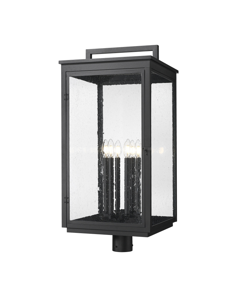 6 Light Outdoor Post Mount Fixture