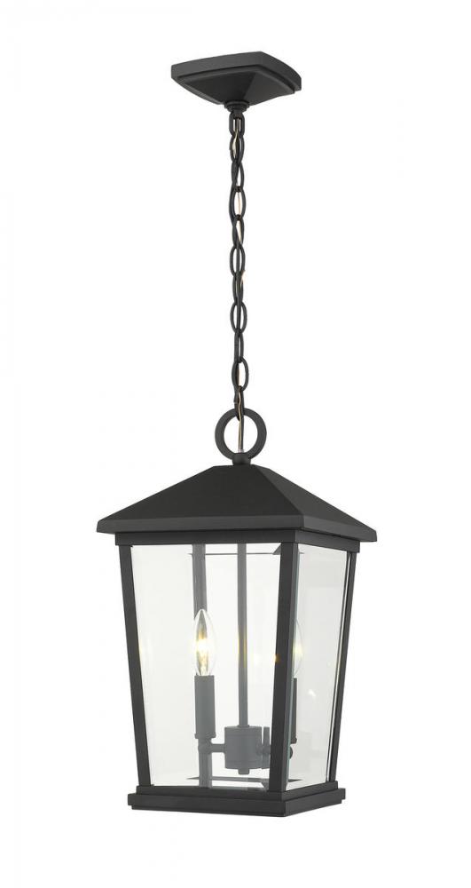 2 Light Outdoor Chain Mount Ceiling Fixture