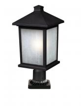 Z-Lite 507PHB-BK-PM - 1 Light Outdoor Pier Mounted Fixture