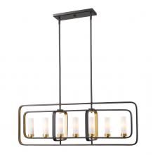 Z-Lite 6000-7L-BZGD - 7 Light Linear Chandelier