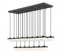 Z-Lite 827P6-23L-MB-LED - 23 Light Linear Chandelier