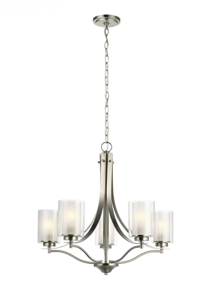 Elmwood Park Five Light Chandelier