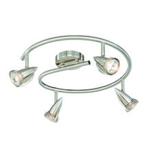 Vaxcel International SP34118SN - Garda 4L Directional Ceiling Light Satin Nickel