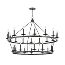 Hudson Valley 3228-AOB - Allendale Chandelier