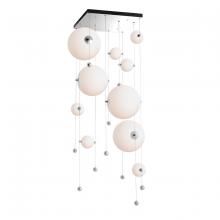 Hubbardton Forge 139051-LED-STND-85-GG0694 - Abacus 10-Light Square LED Pendant